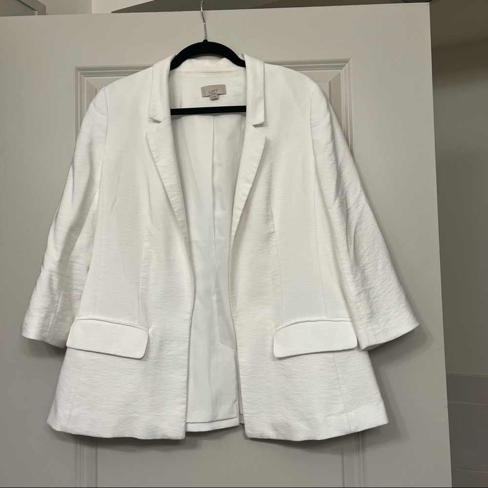 White Loft Blazer